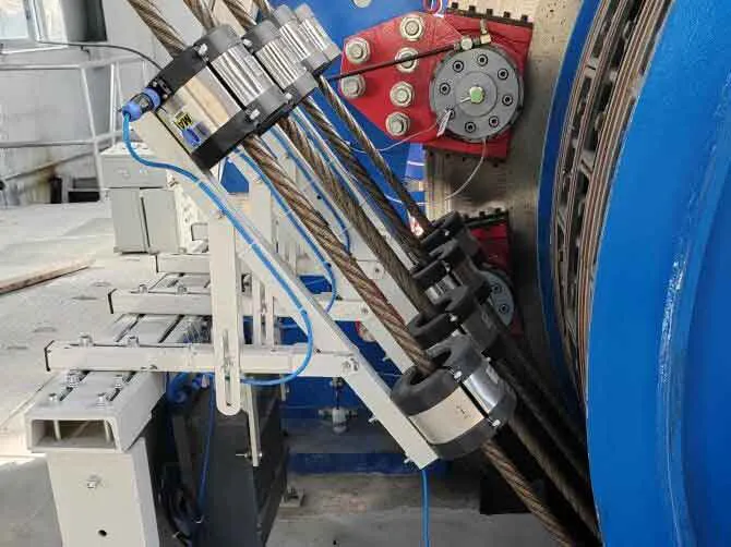 &emsp;TST钢丝绳芯输送带实时在线智能探伤系统